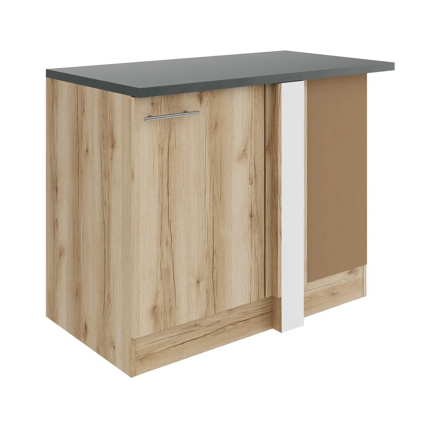 Eckunterschrank für Geschirrspüler OPTIFIT Livorno 100 cm Wildeiche