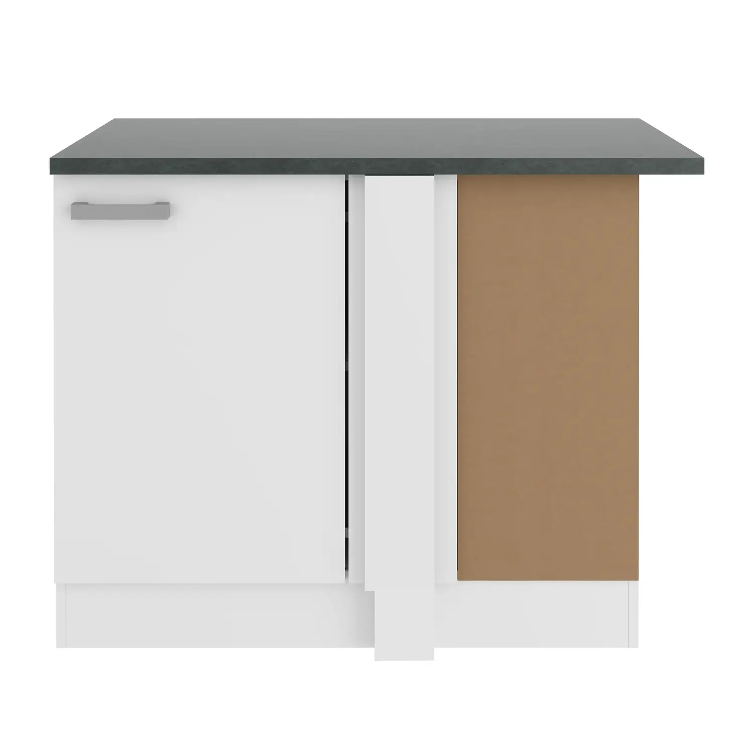 Eckunterschrank für Geschirrspüler OPTIFIT Oslo 100 cm Weiß