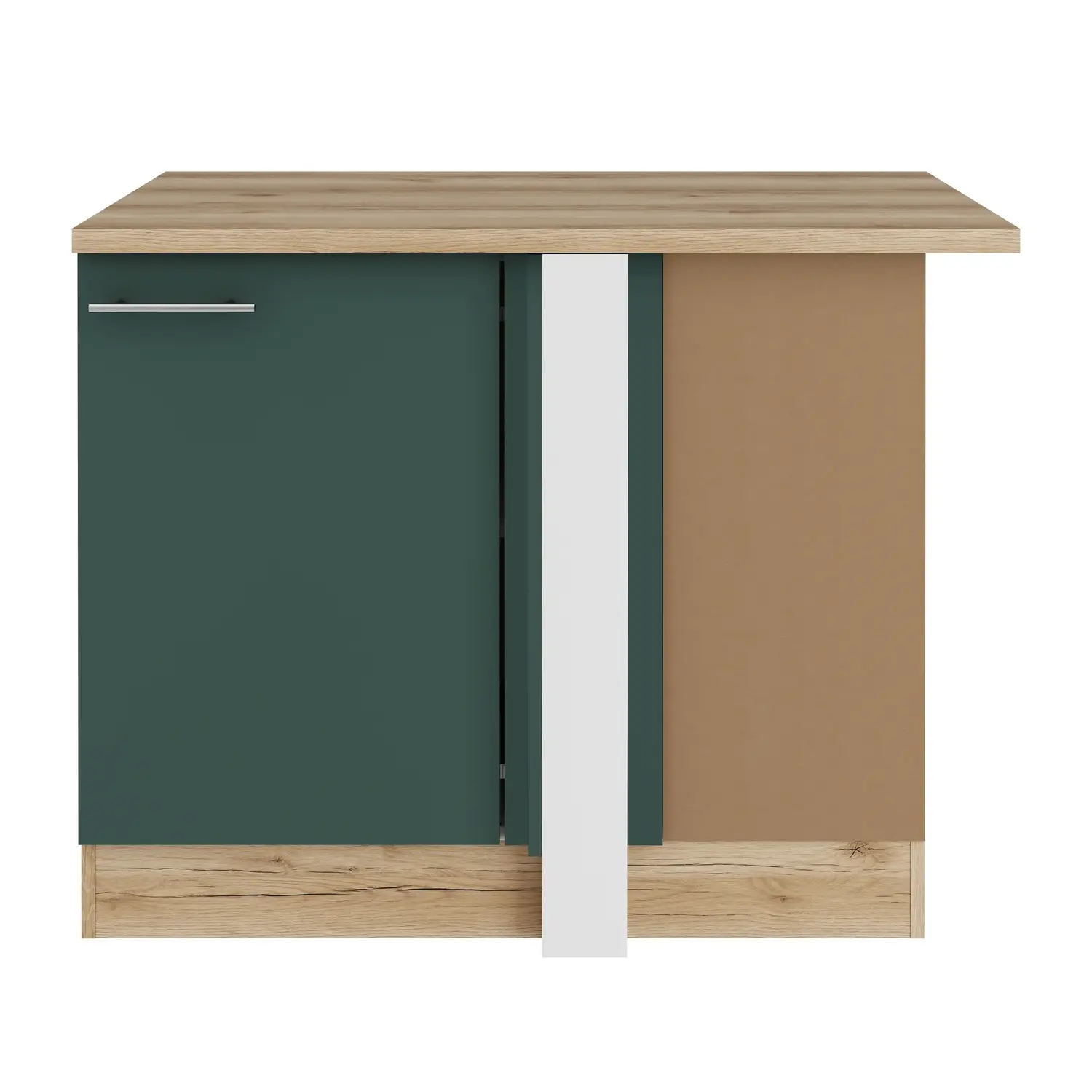 Eckunterschrank für Geschirrspüler OPTIFIT Savona 100 cm Steingrün