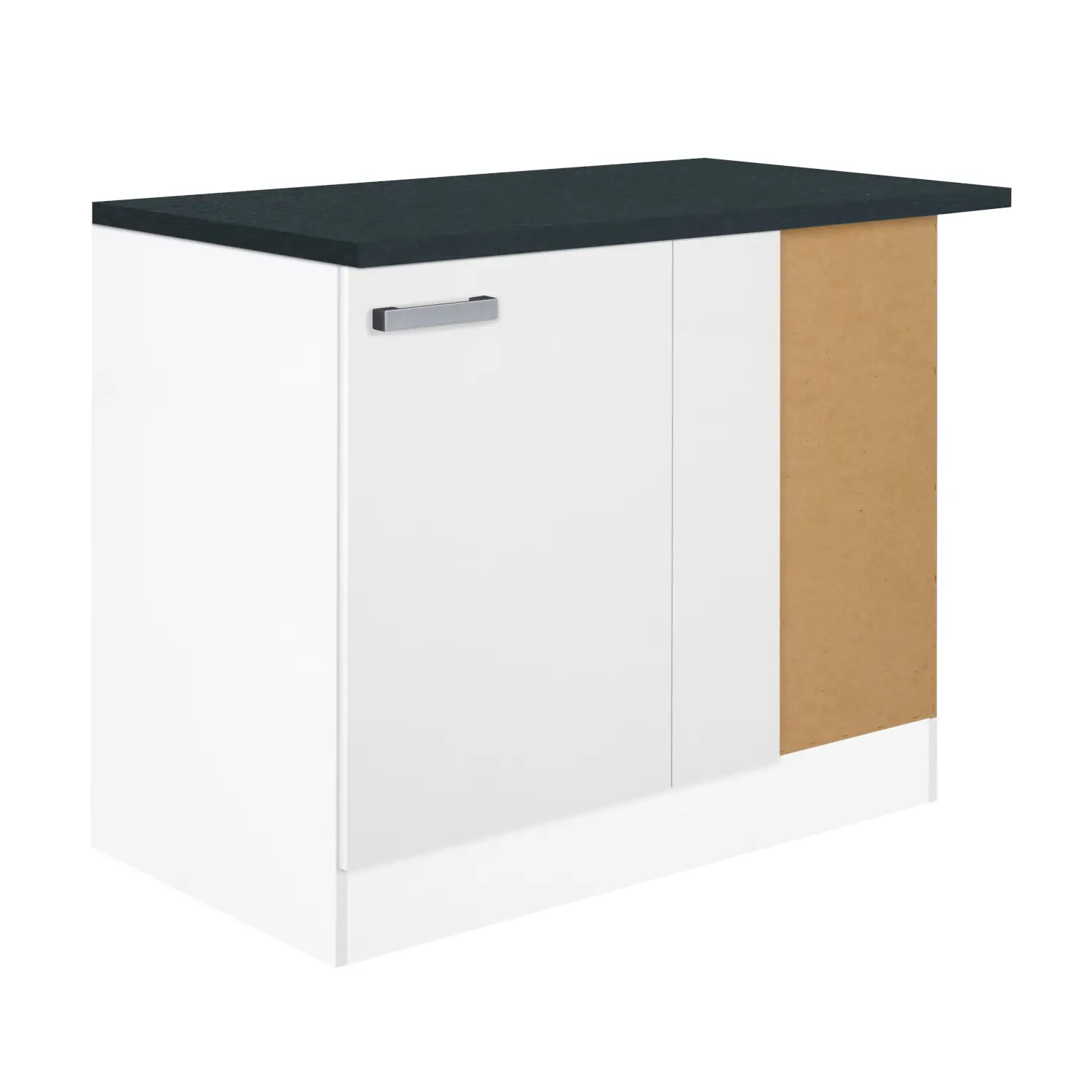 Eckunterschrank OPTIFIT Salo 100 cm Weiß