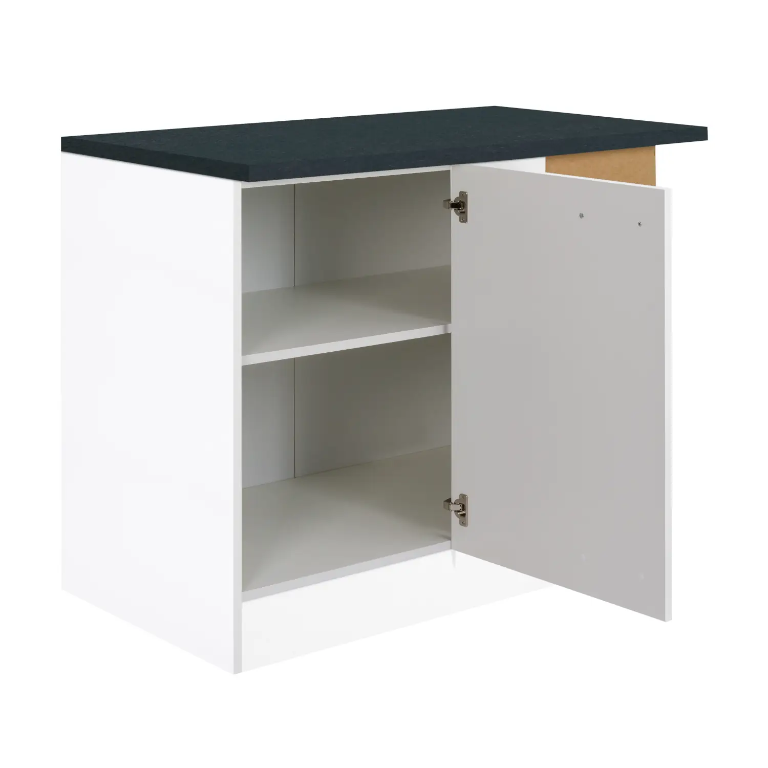 Eckunterschrank OPTIFIT Salo 100 cm Weiß