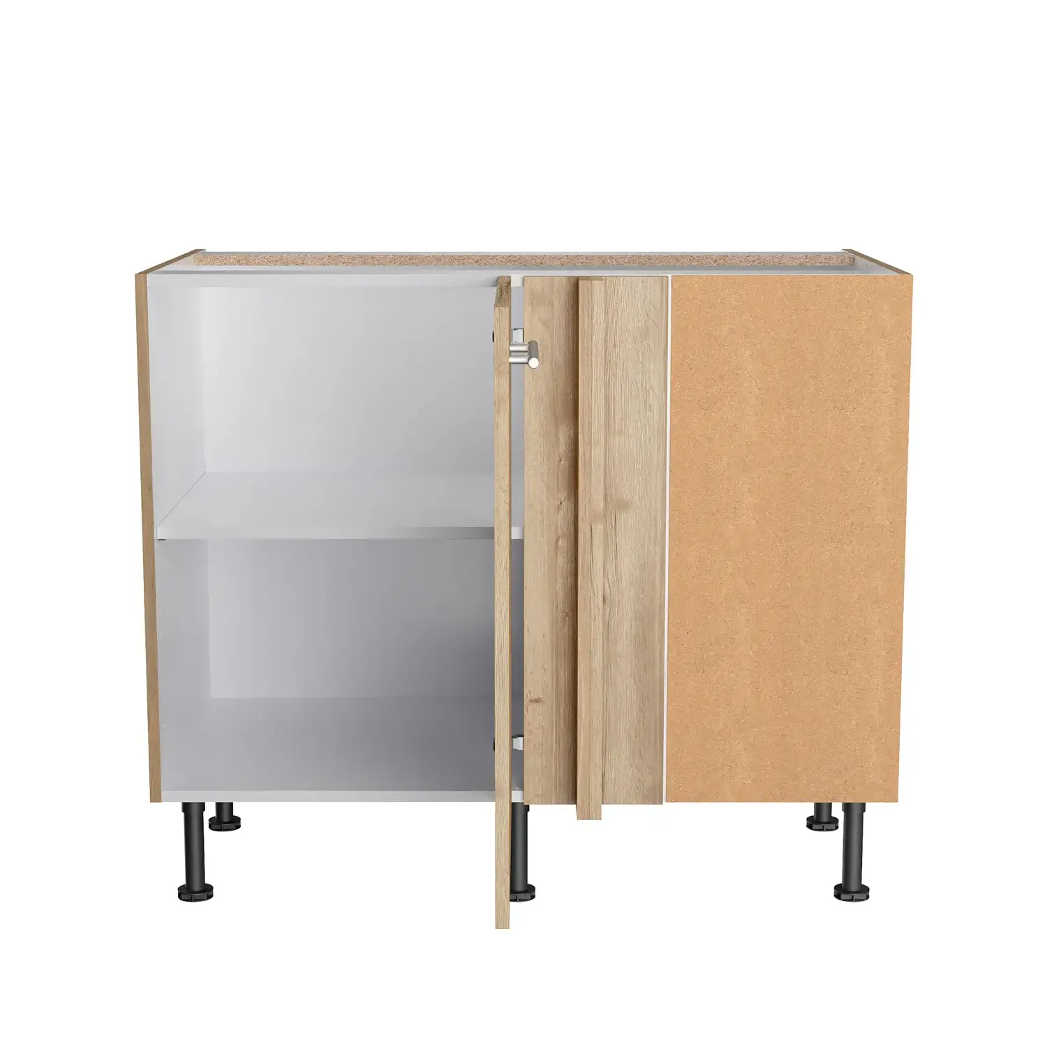 Eckunterschrank OPTIFIT Erik 100 cm Wildeiche