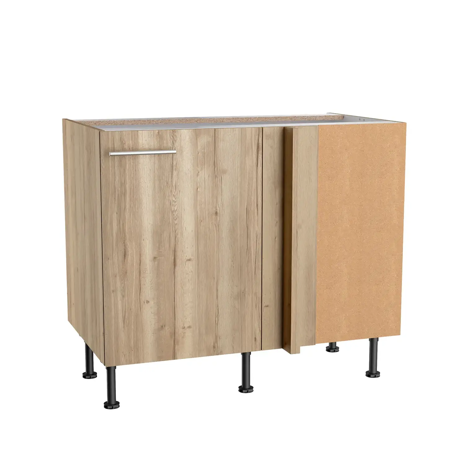 Eckunterschrank OPTIFIT Erik 100 cm Wildeiche