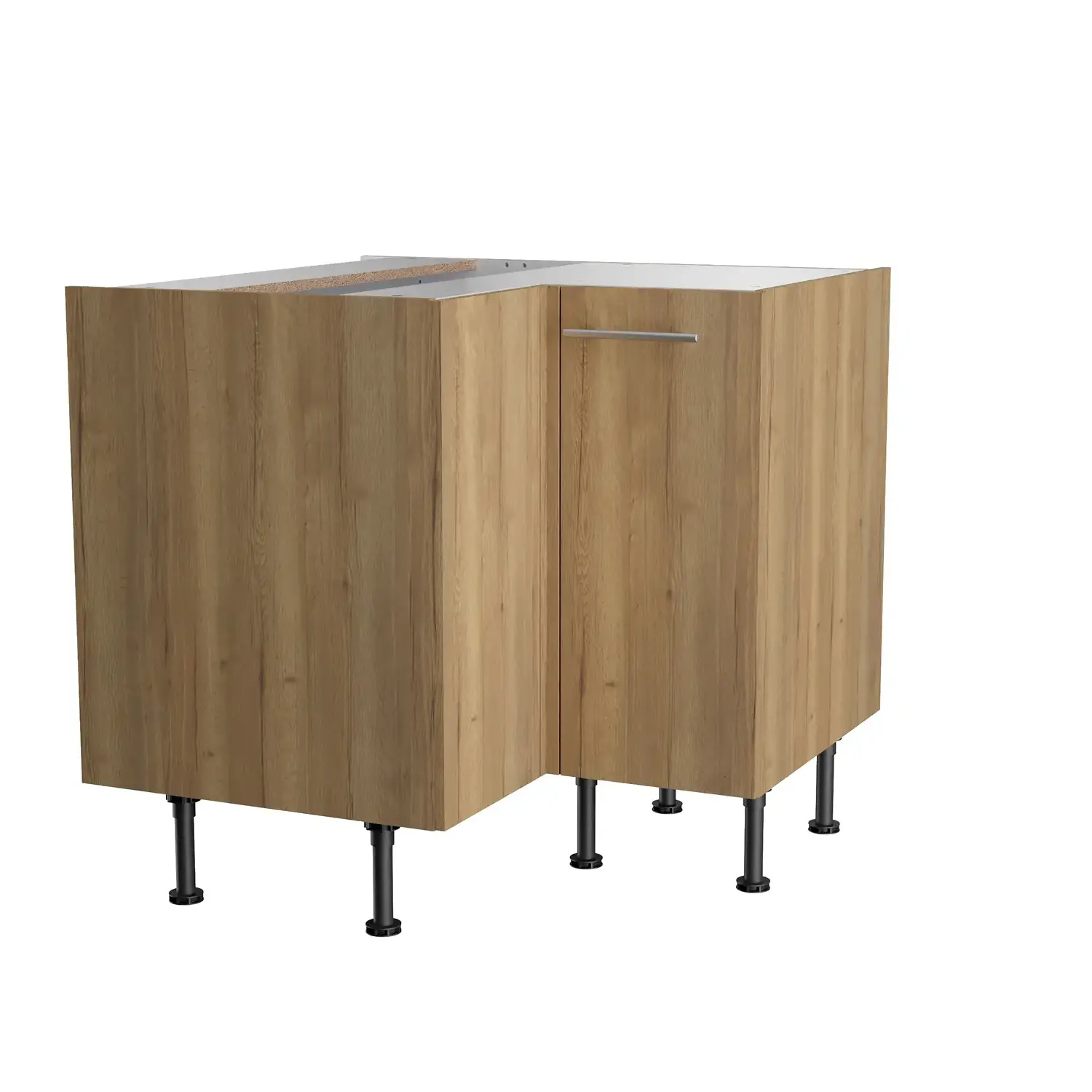 Eckunterschrank OPTIFIT Erik 90 x 90 cm Wildeiche