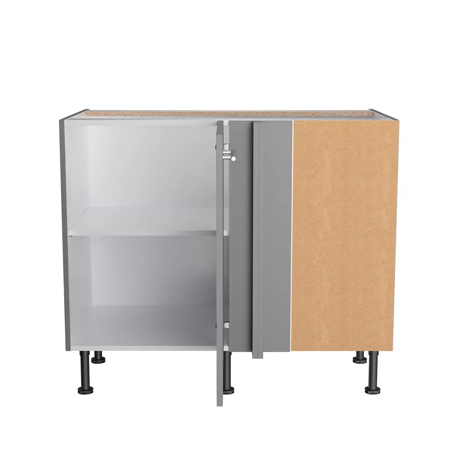 Eckunterschrank OPTIFIT Mats 100 cm Basaltgrau