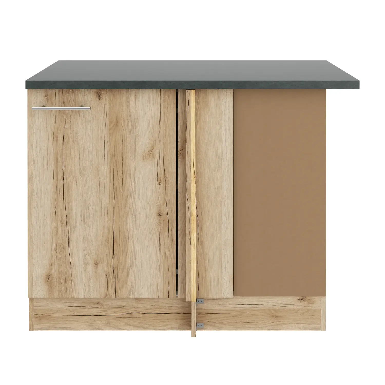 Eckunterschrank OPTIFIT Livorno 100 cm Wildeiche