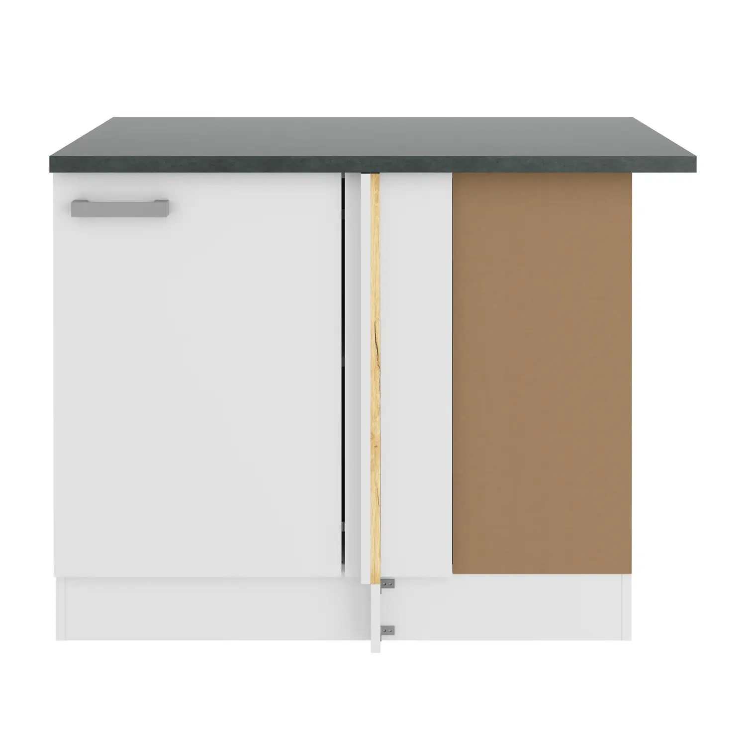 Eckunterschrank OPTIFIT Oslo 100 cm Weiß