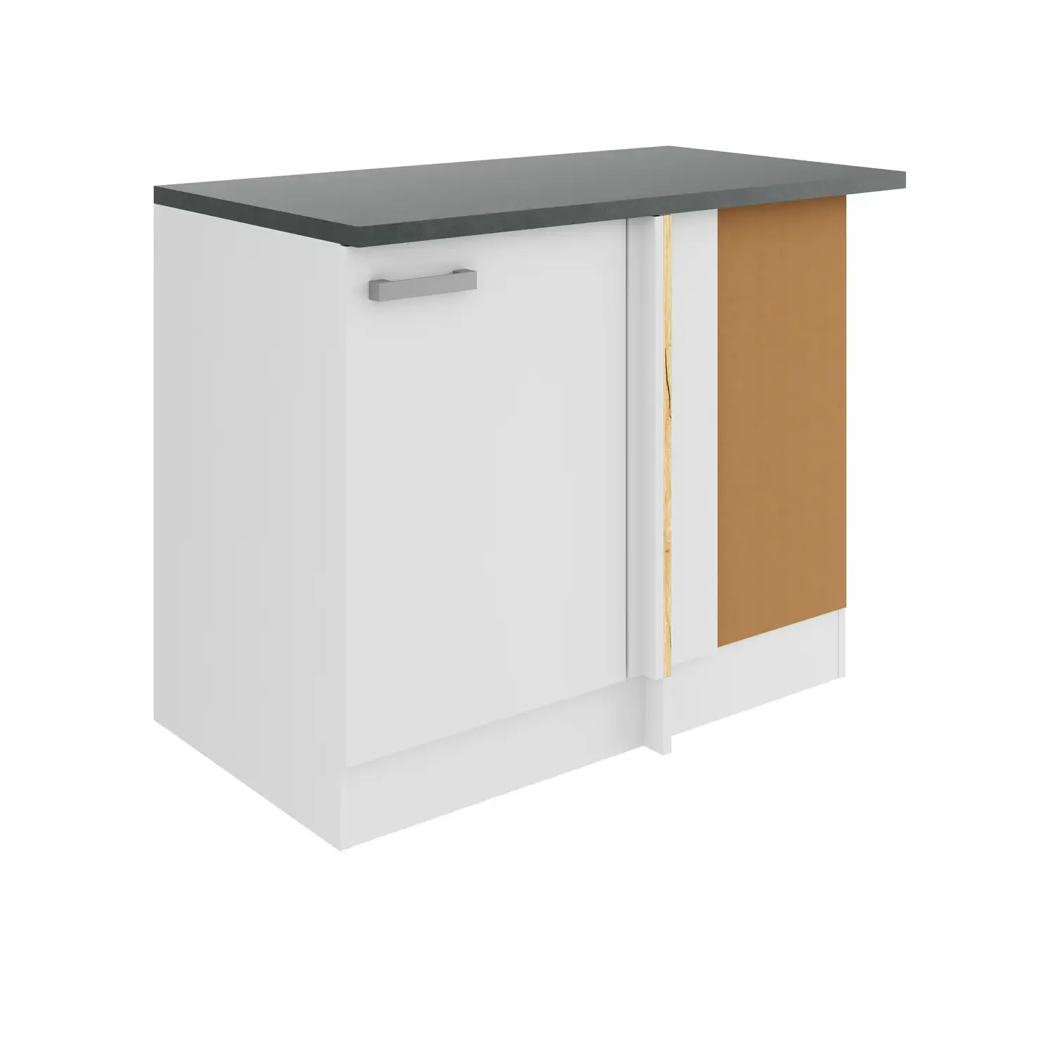 Eckunterschrank OPTIFIT Oslo 100 cm Weiß