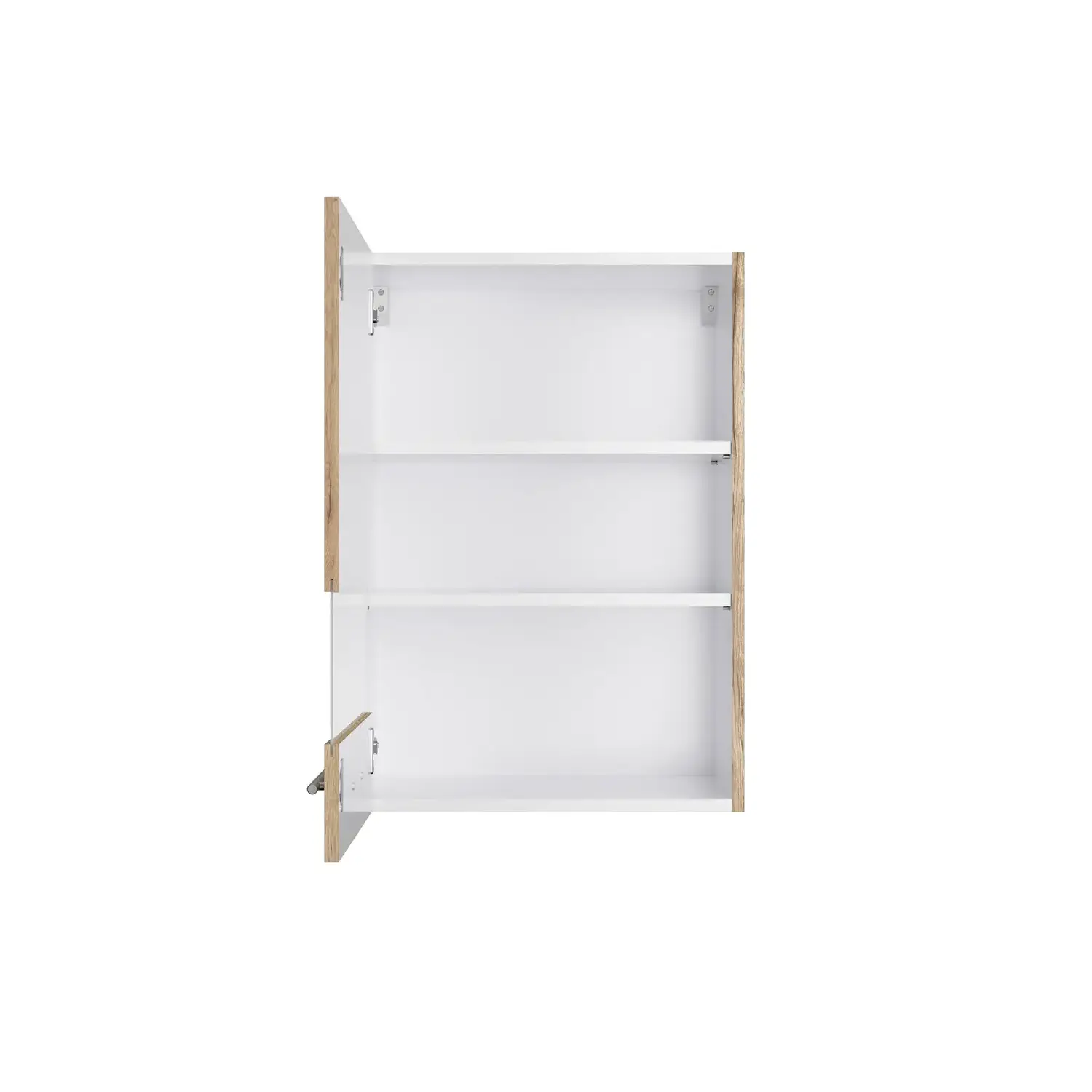 Hängeschrank mit Glastür OPTIFIT Erik 50 cm Wildeiche