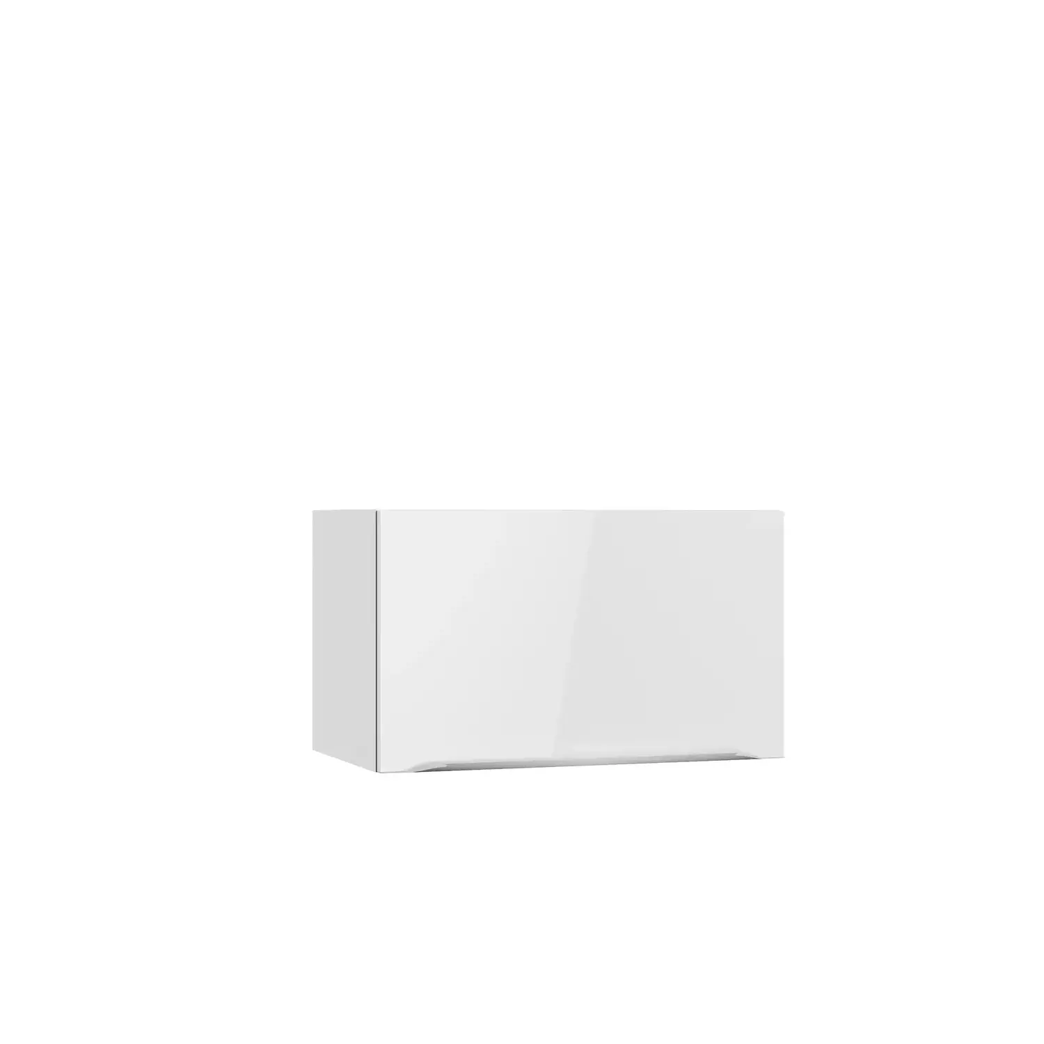 Hängeschrank mit Klappe OPTIFIT Arvid 60 cm Weiß Glanz