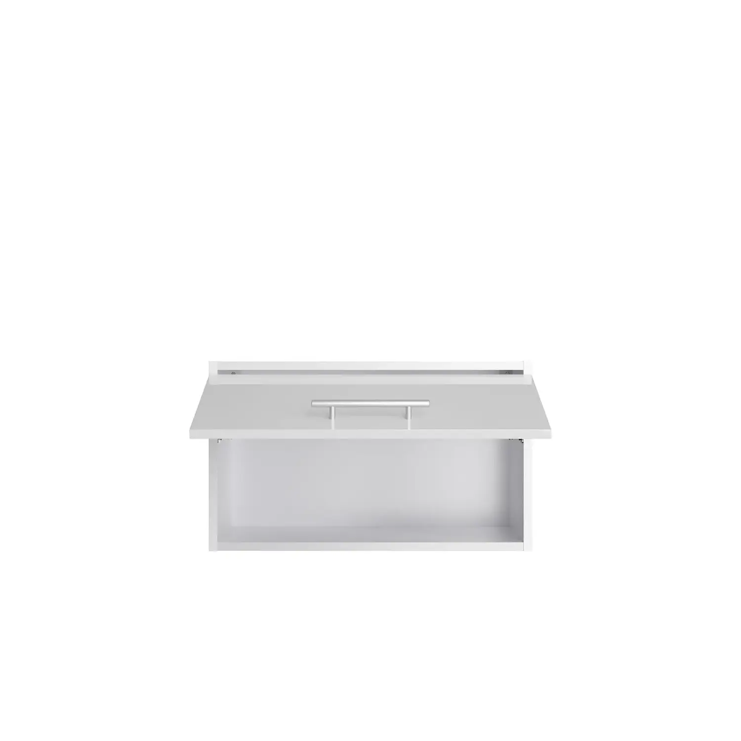 Hängeschrank mit Klappe OPTIFIT Rurik 60 cm Weiß Glanz