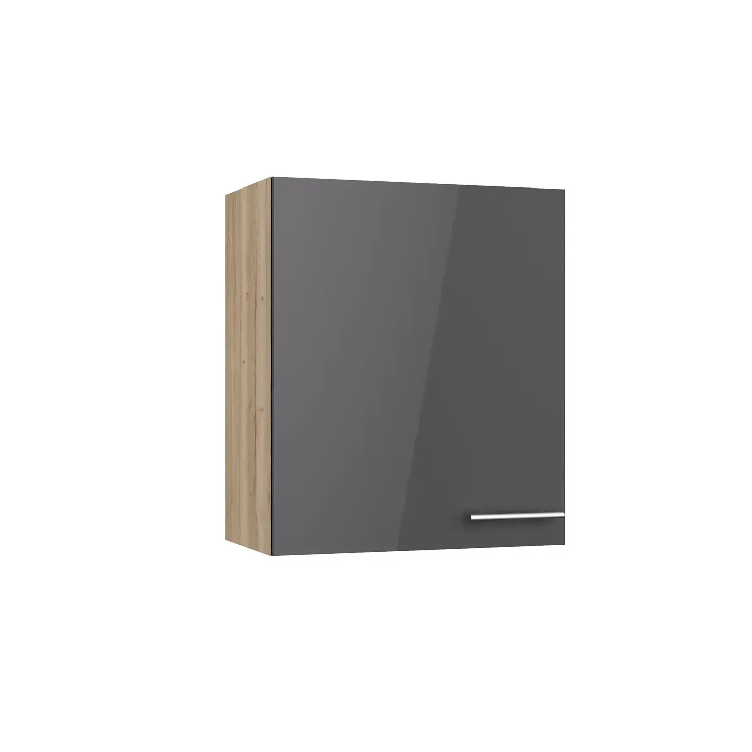 Hängeschrank OPTIFIT Jonte 60 cm Anthrazit Glanz