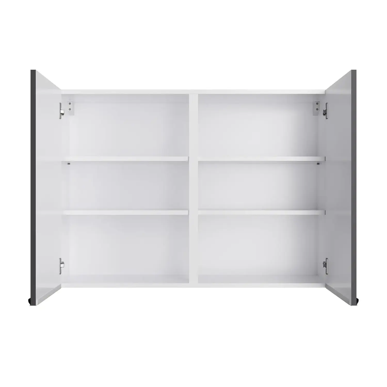 Hängeschrank OPTIFIT Linus 100 cm Anthrazit Glanz