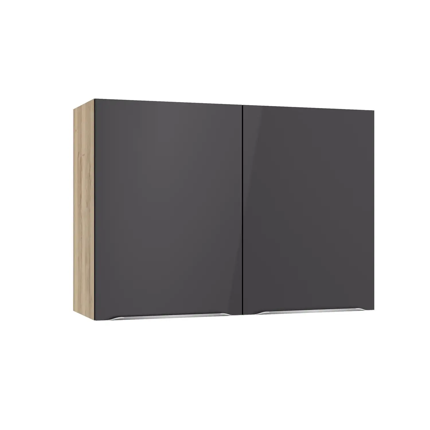 Hängeschrank OPTIFIT Linus 100 cm Anthrazit Glanz