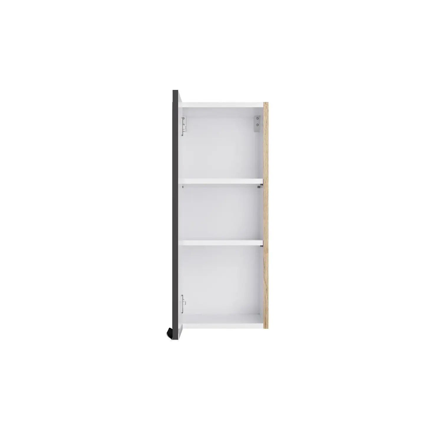 Hängeschrank OPTIFIT Linus 30 cm Anthrazit Glanz