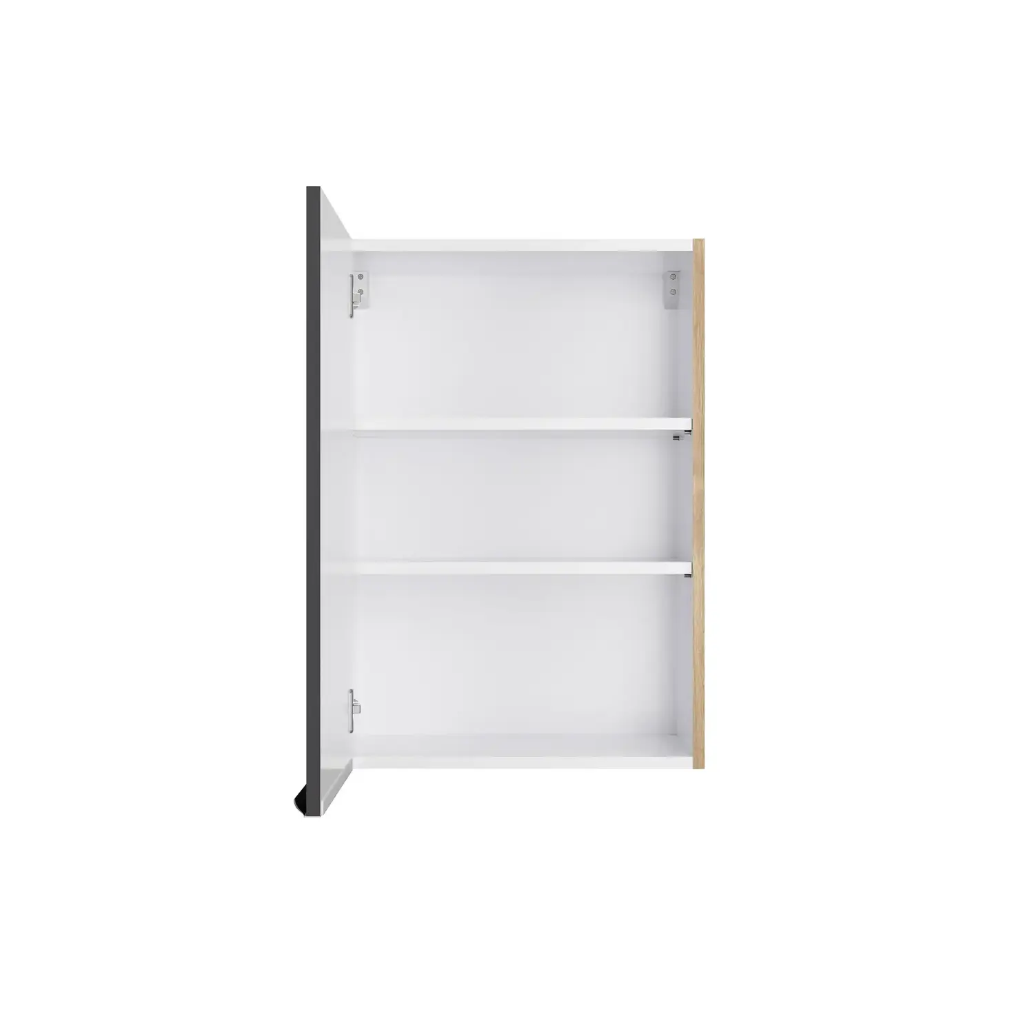 Hängeschrank OPTIFIT Linus 50 cm Anthrazit Glanz