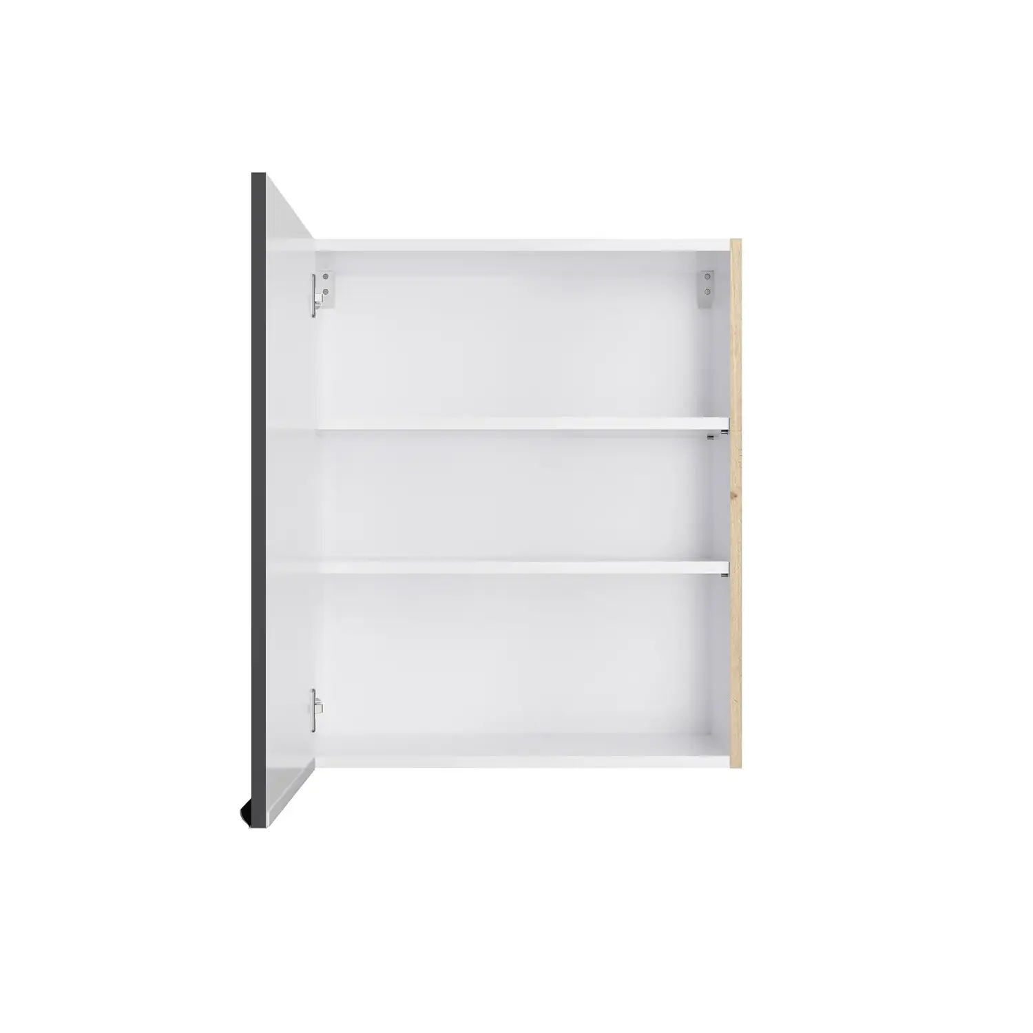Hängeschrank OPTIFIT Linus 60 cm Anthrazit Glanz