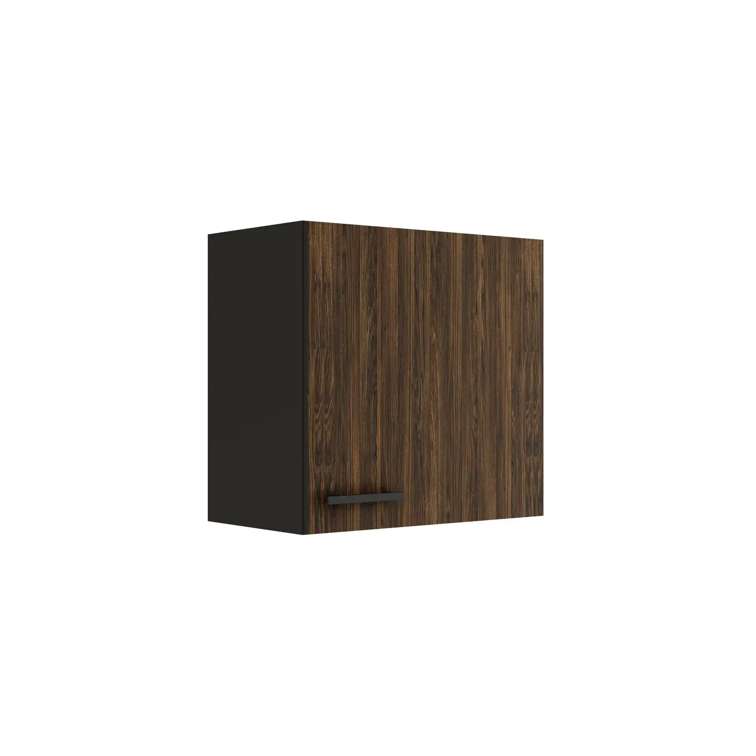 Hängeschrank OPTIFIT Rimini 60 cm Nussbaum Rillendekor