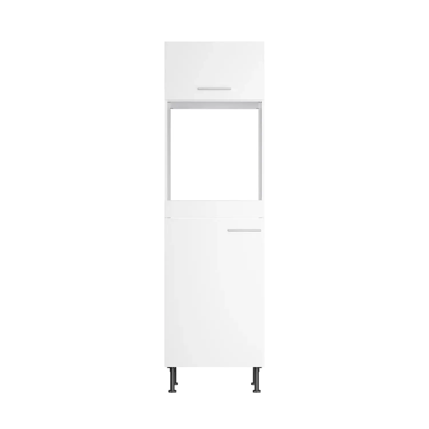 Umbauschrank für Backofen und Kühlschrank OPTIFIT Bengt 60 cm Weiß