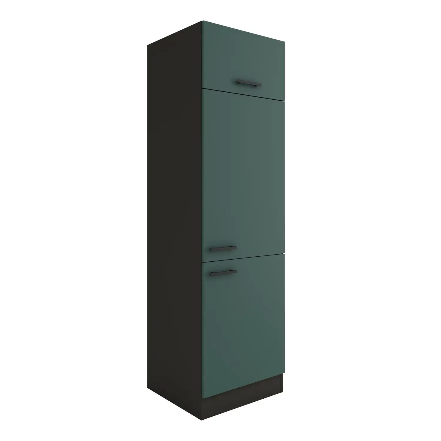 Umbauschrank für Kühlschrank OPTIFIT Verona 60 cm Steingrün