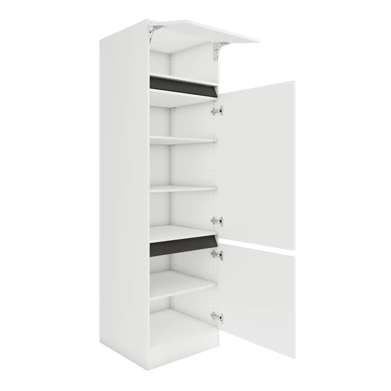 Vorratsschrank OPTIFIT Luca 60 cm Weiß