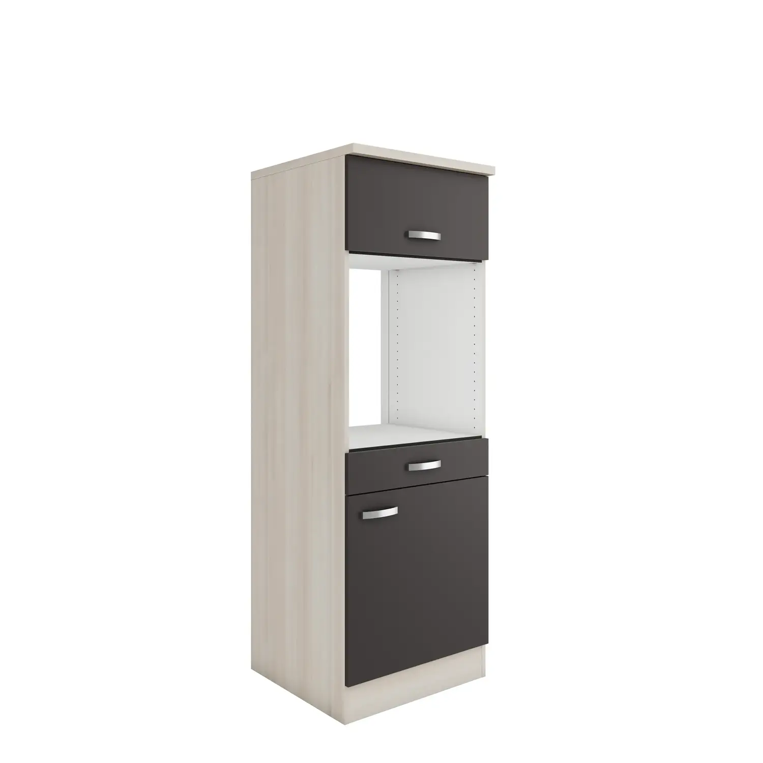 Umbauschrank für Backofen OPTIFIT Faro 60 cm Anthrazit