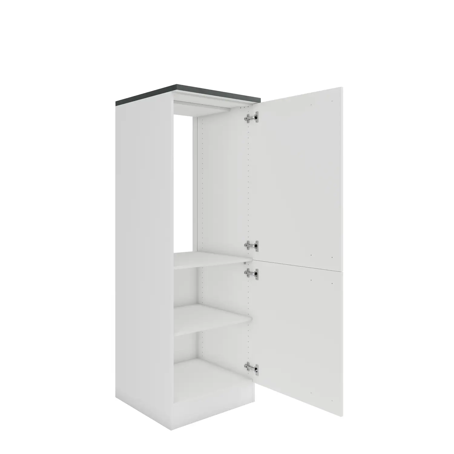 Umbauschrank für Kühlschrank OPTIFIT Oslo 60 cm Weiß