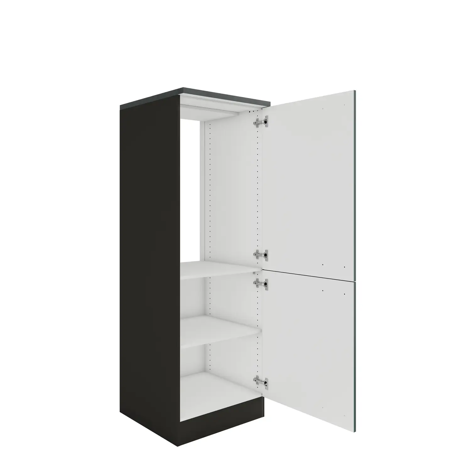 Umbauschrank für Kühlschrank OPTIFIT Verona 60 cm Steingrün