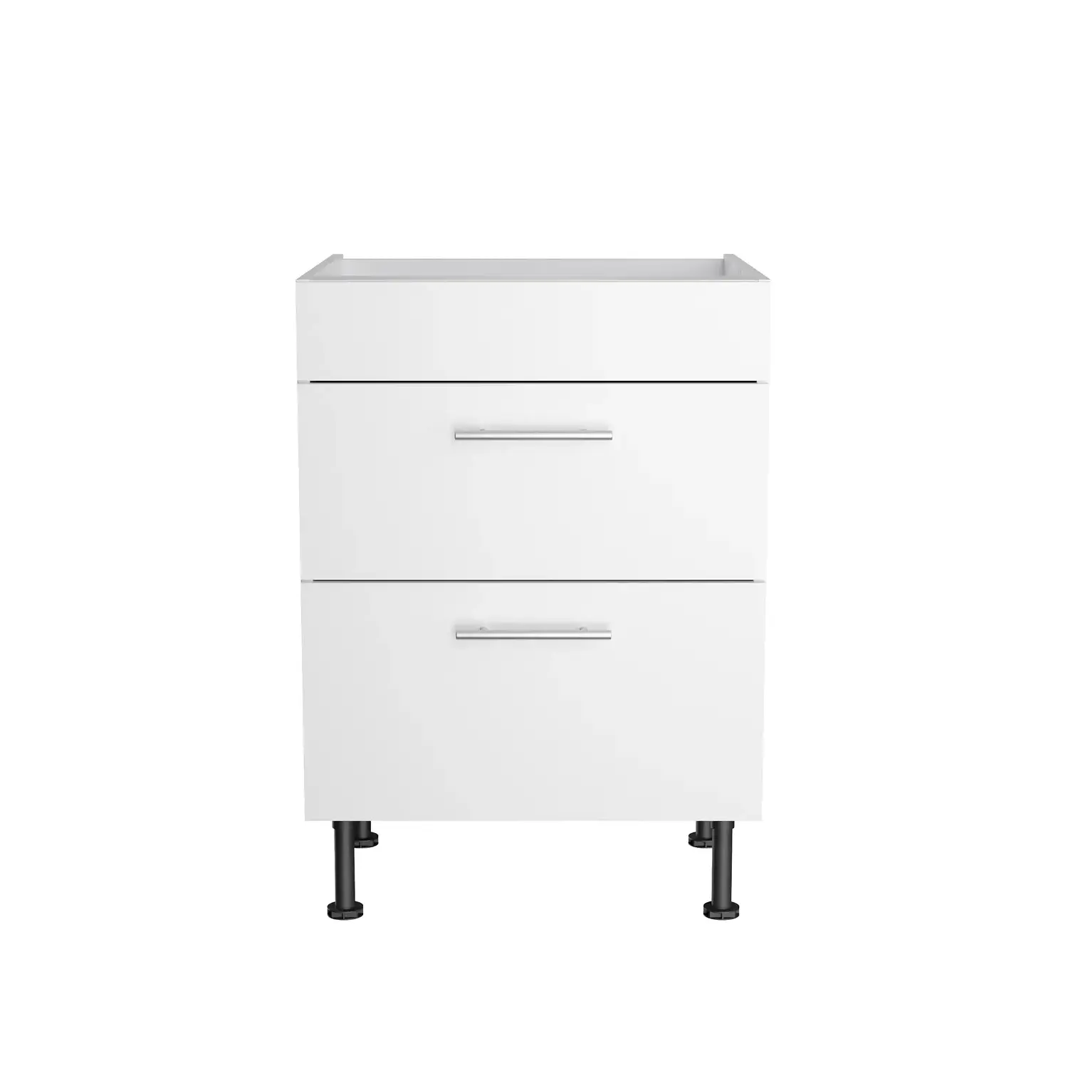 Unterschrank für Kochfeld OPTIFIT Bengt 60 cm Weiß