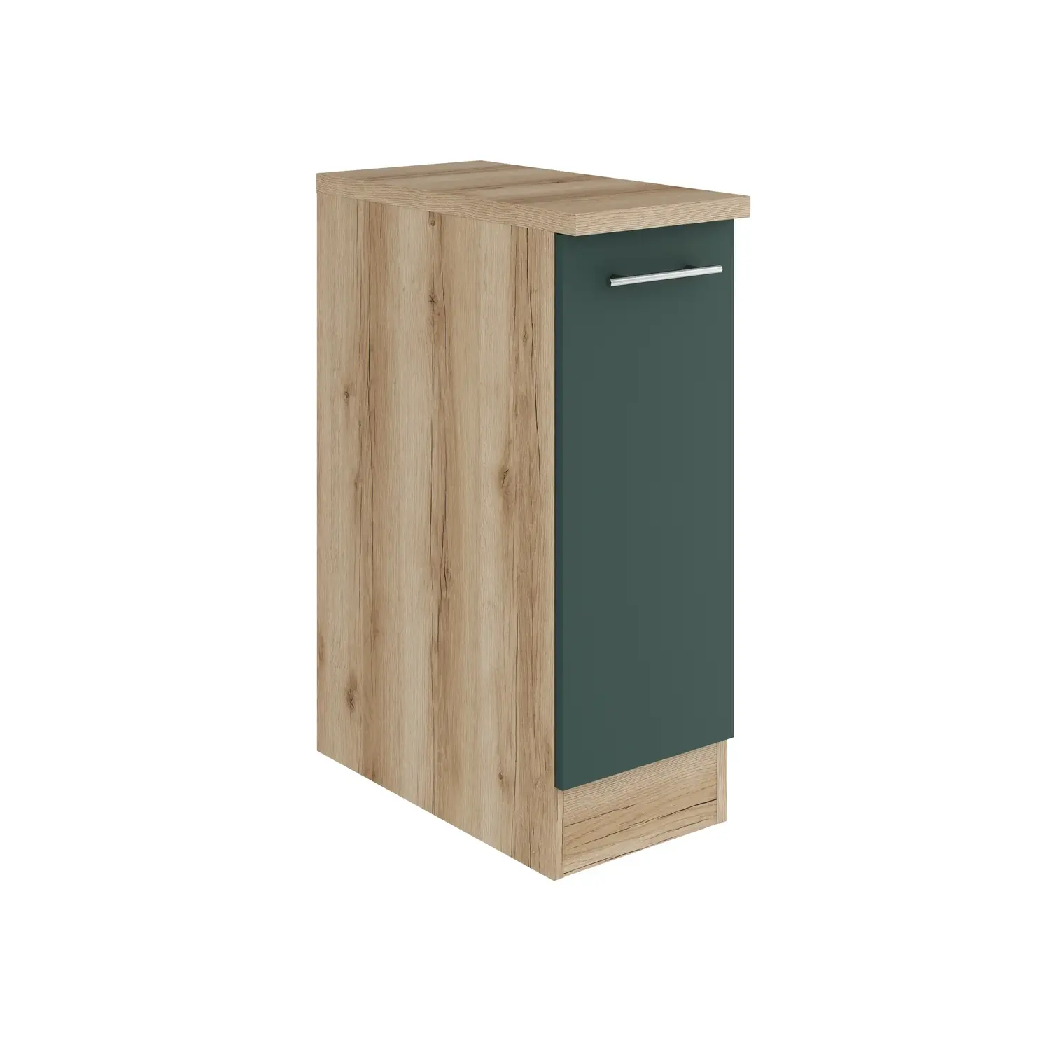 Unterschrank mit Auszug OPTIFIT Savona 30 cm Steingrün