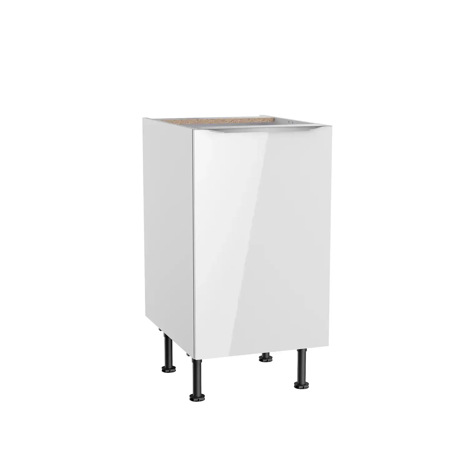 Unterschrank OPTIFIT Arvid 45 cm Weiß Glanz