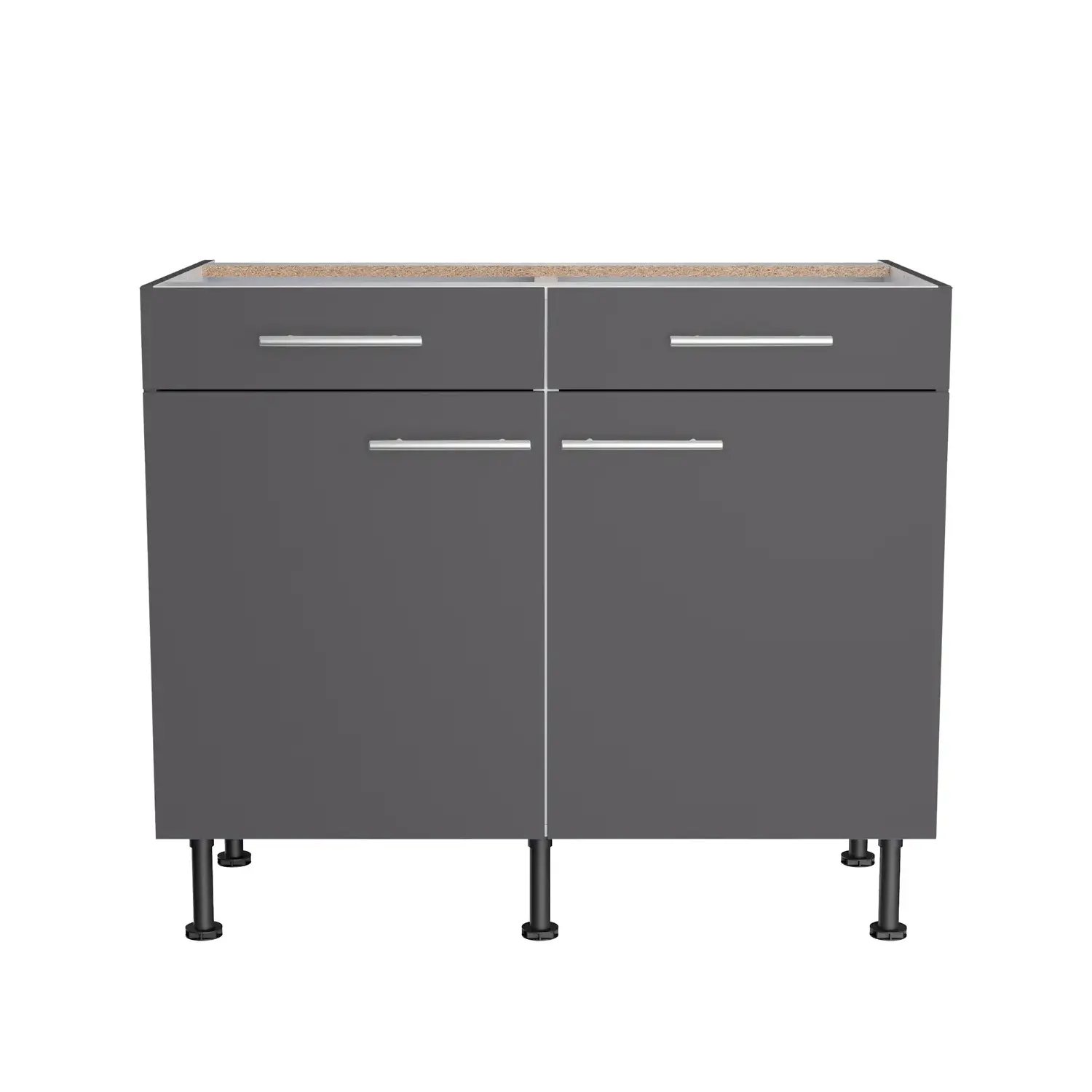 Unterschrank OPTIFIT Ingvar 100 cm Anthrazit