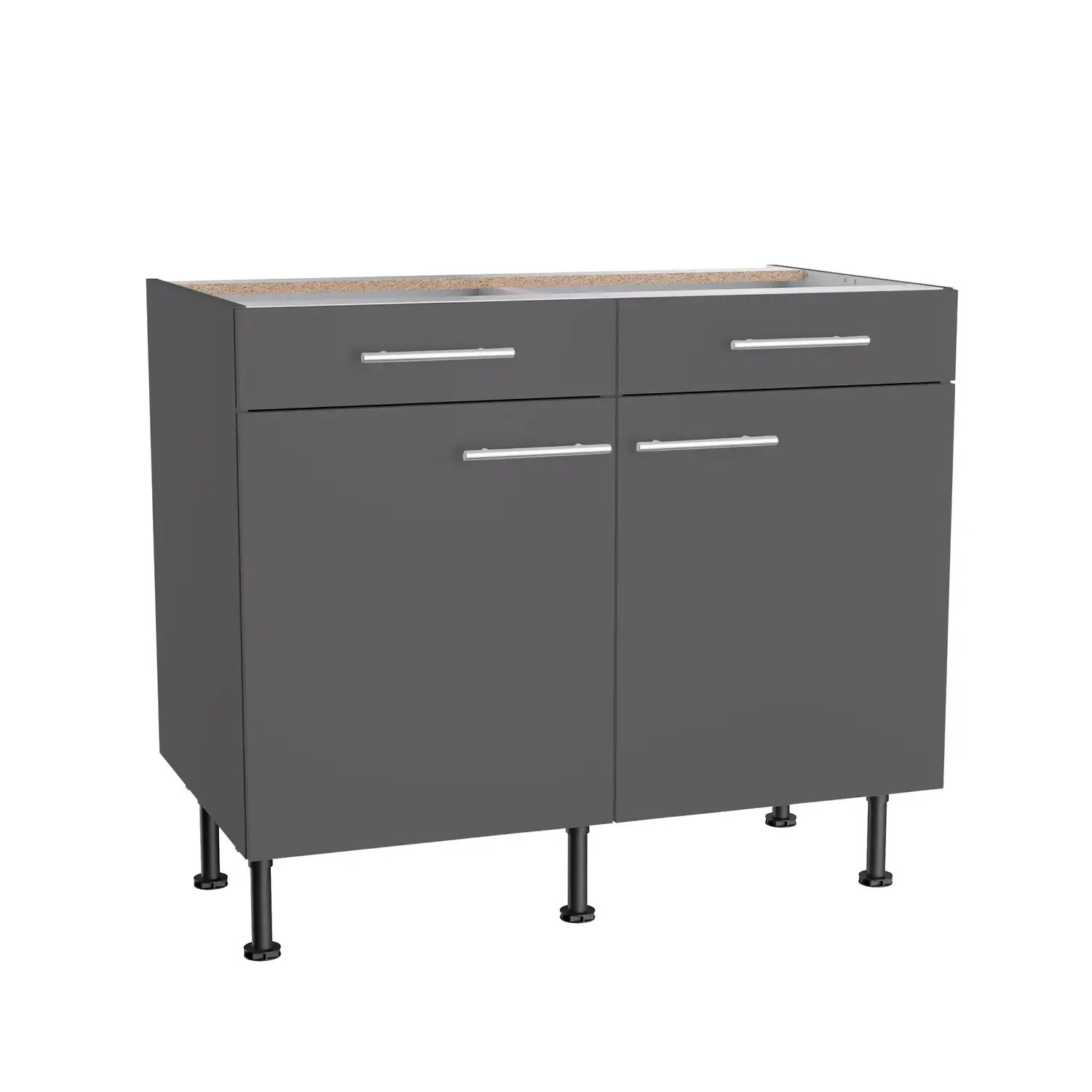 Unterschrank OPTIFIT Ingvar 100 cm Anthrazit