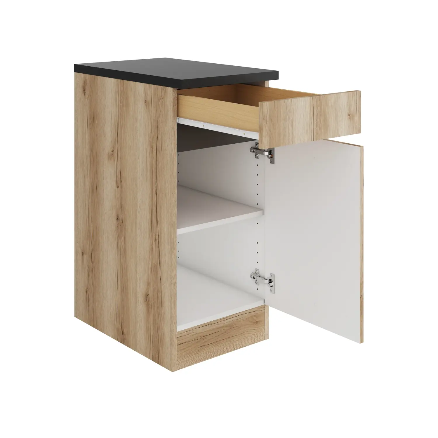 Unterschrank OPTIFIT Kaya 40 cm Wildeiche