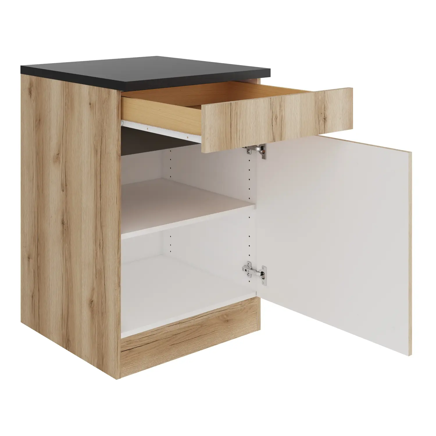 Unterschrank OPTIFIT Kaya 60 cm Wildeiche