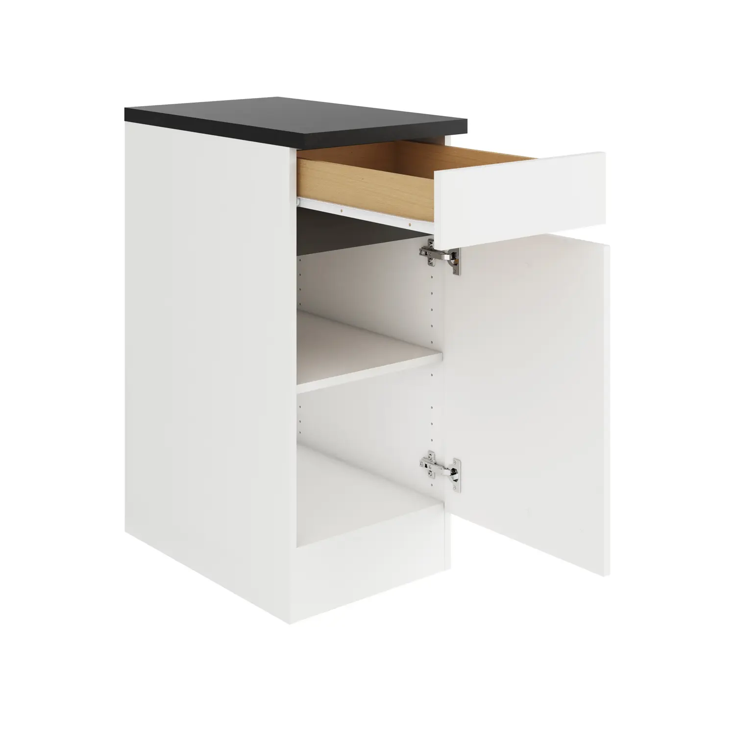 Unterschrank OPTIFIT Luca 40 cm Weiß