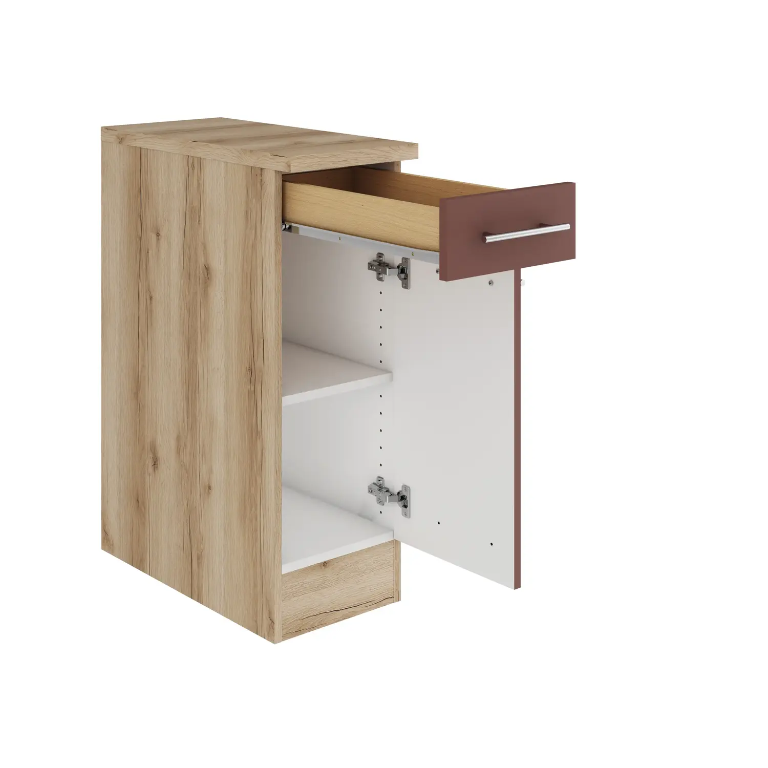 Unterschrank OPTIFIT Bari 30 cm Rostrot