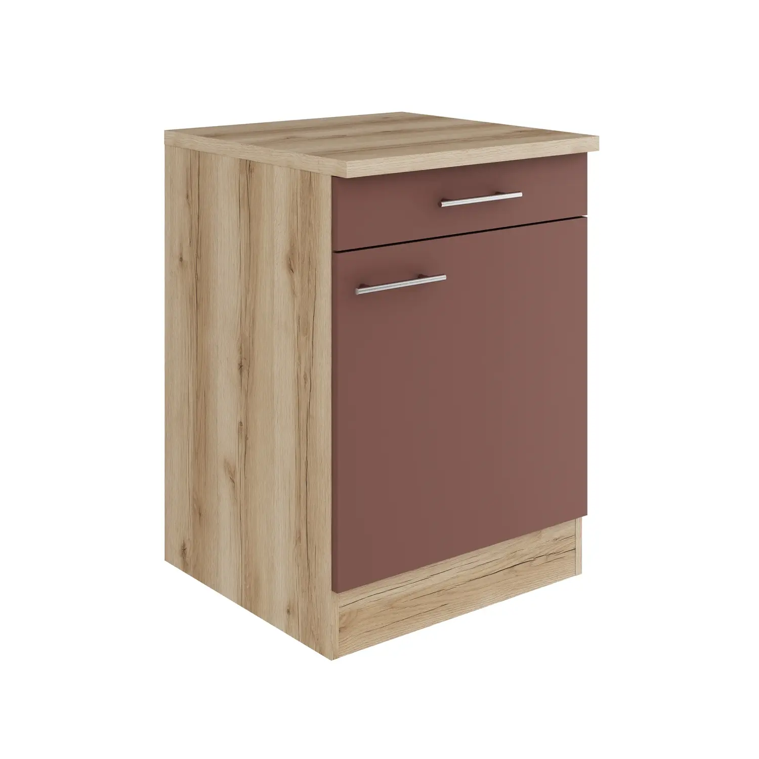 Unterschrank OPTIFIT Bari 60 cm Rostrot