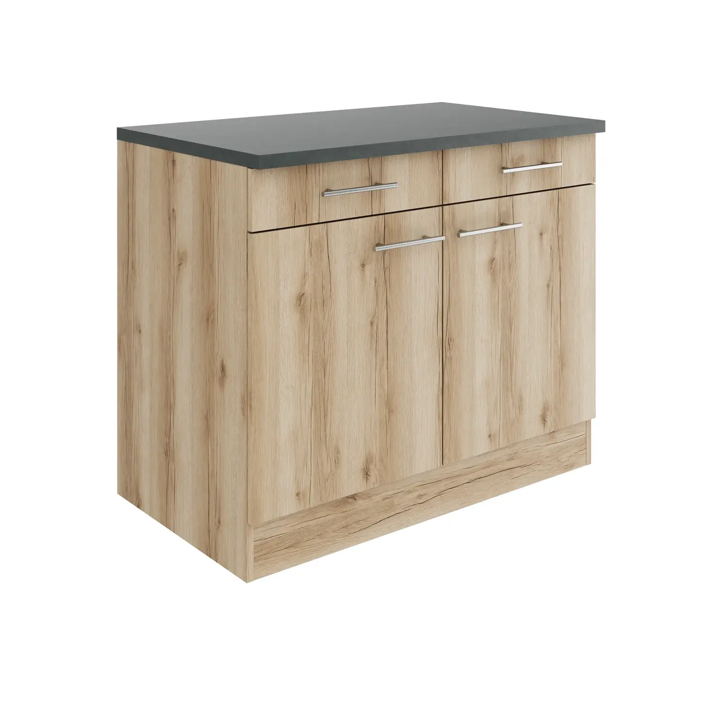 Unterschrank OPTIFIT Livorno 100 cm Wildeiche