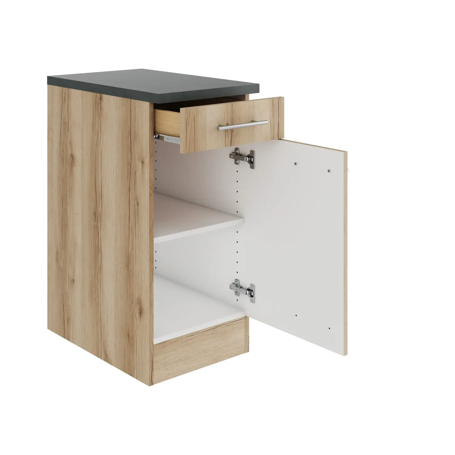 Unterschrank OPTIFIT Livorno 40 cm Wildeiche