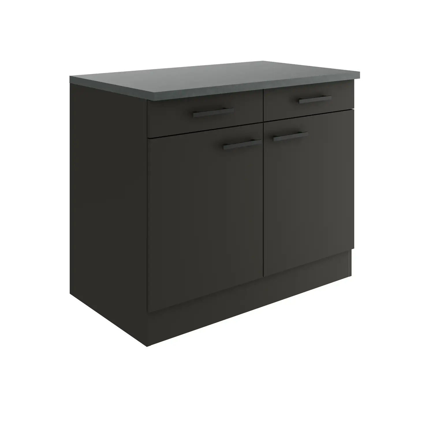 Unterschrank OPTIFIT Madrid 100 cm Anthrazit