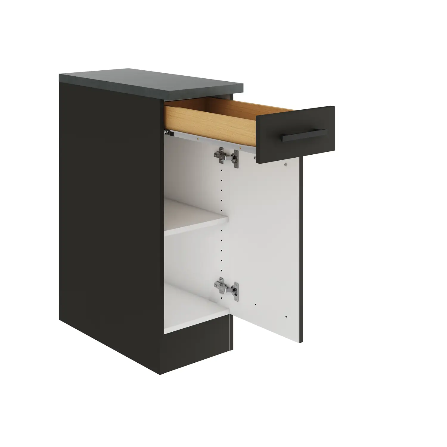 Unterschrank OPTIFIT Madrid 30 cm Anthrazit