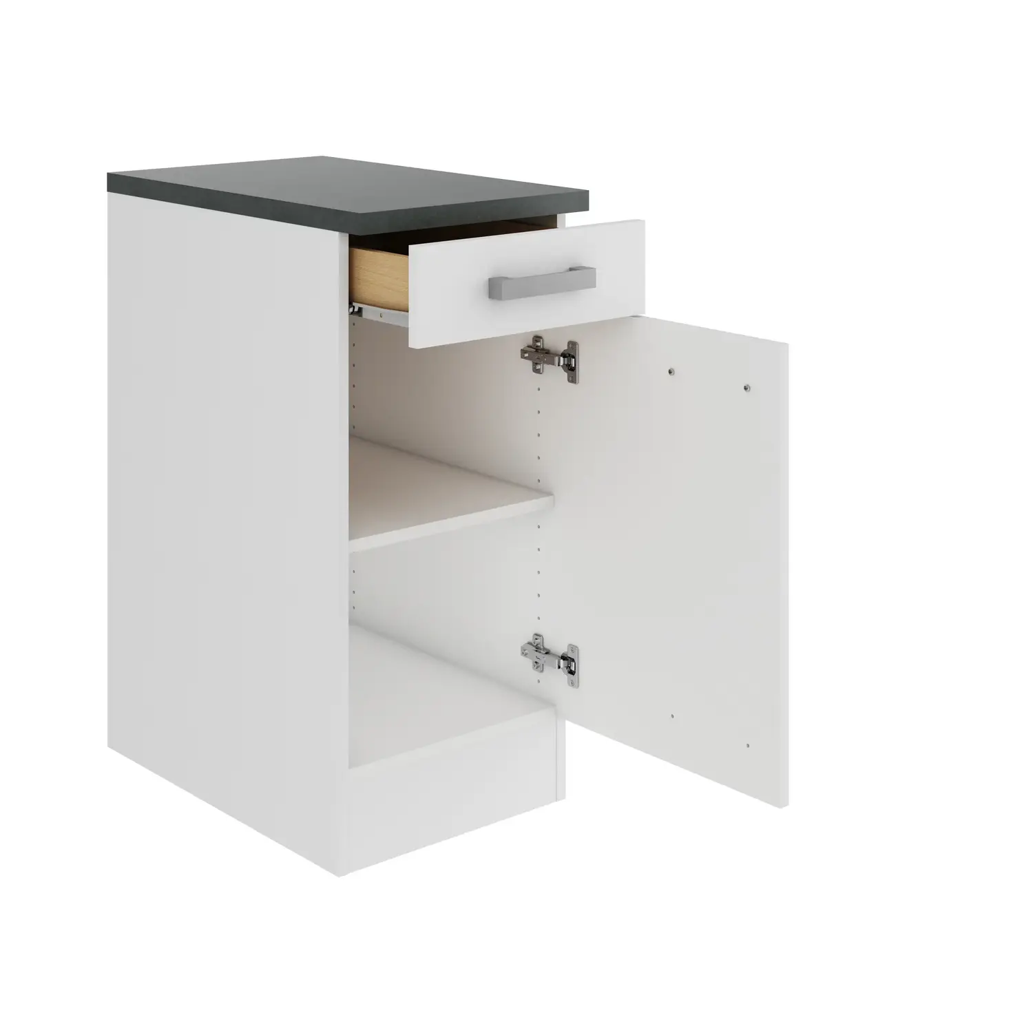 Unterschrank OPTIFIT Oslo 40 cm Weiß