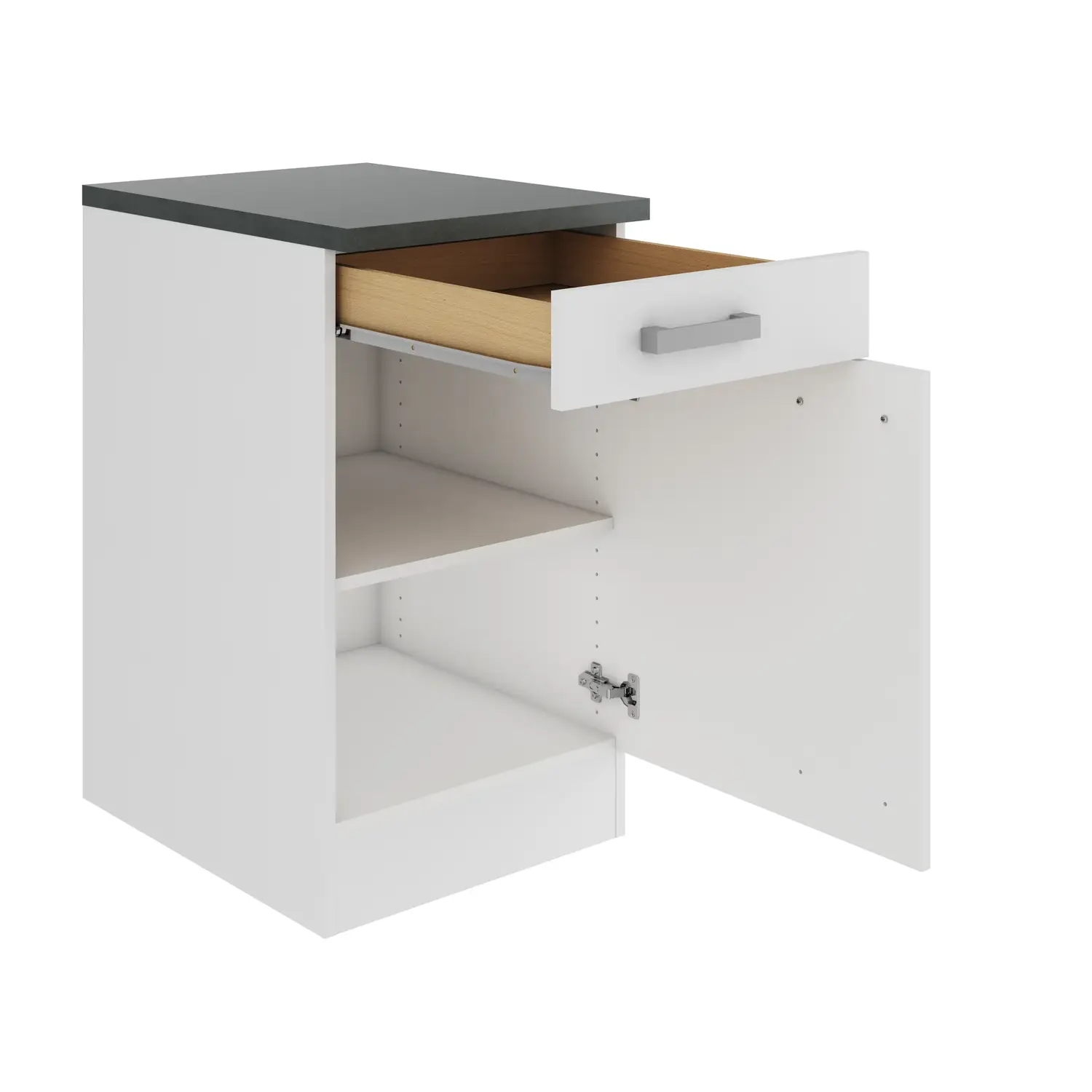 Unterschrank OPTIFIT Oslo 50 cm Weiß