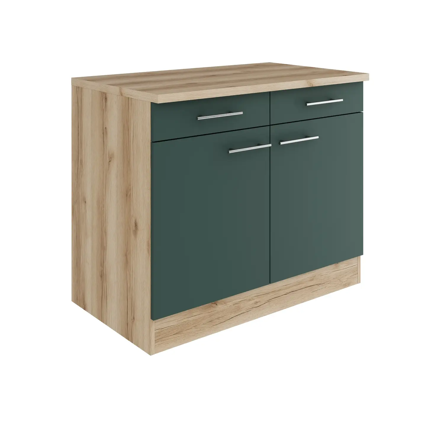 Unterschrank OPTIFIT Savona 100 cm Steingrün