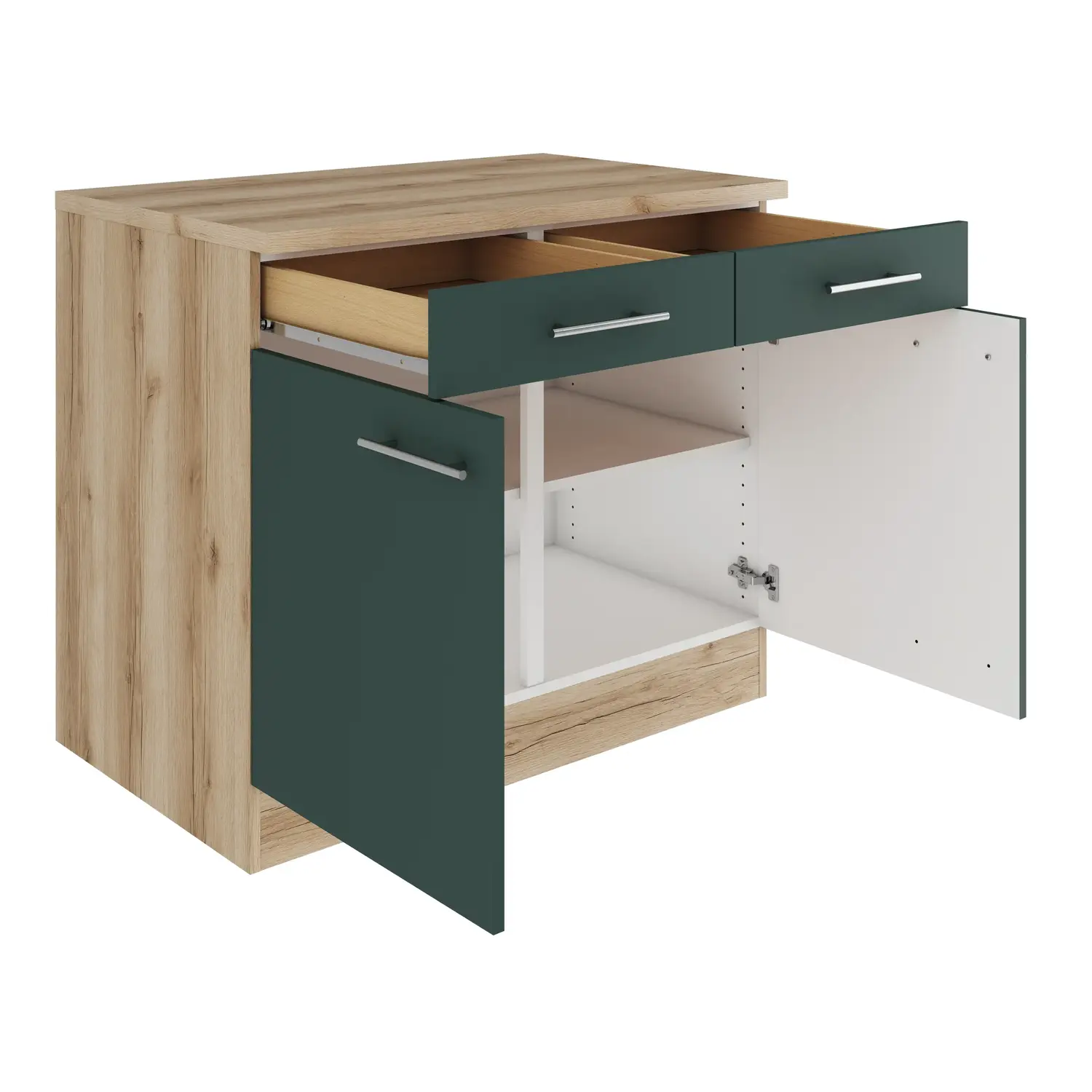 Unterschrank OPTIFIT Savona 100 cm Steingrün