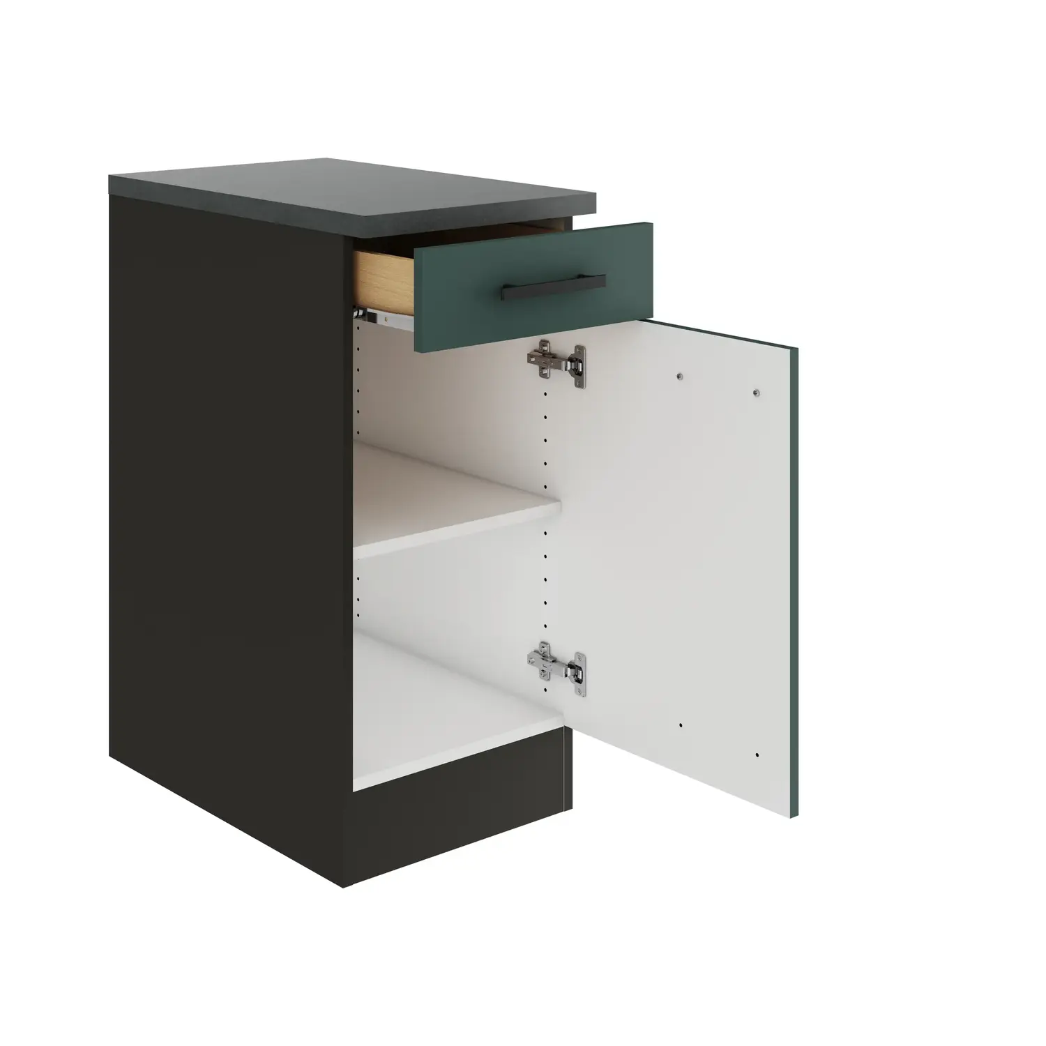 Unterschrank OPTIFIT Verona 40 cm Steingrün