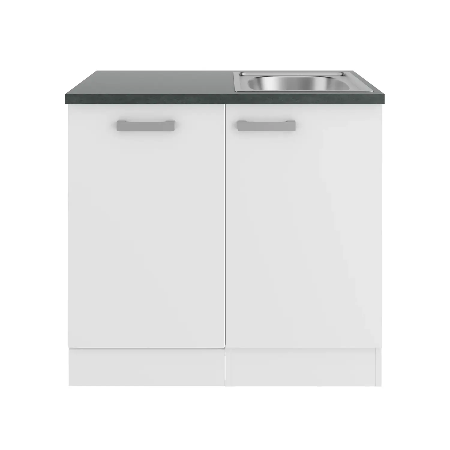 Spülenschrank für Geschirrspüler OPTIFIT Oslo 90 cm Weiß