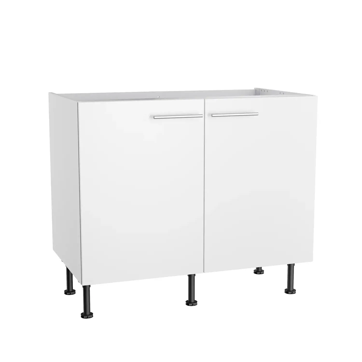 Spülenschrank OPTIFIT Bengt 100 cm Weiß