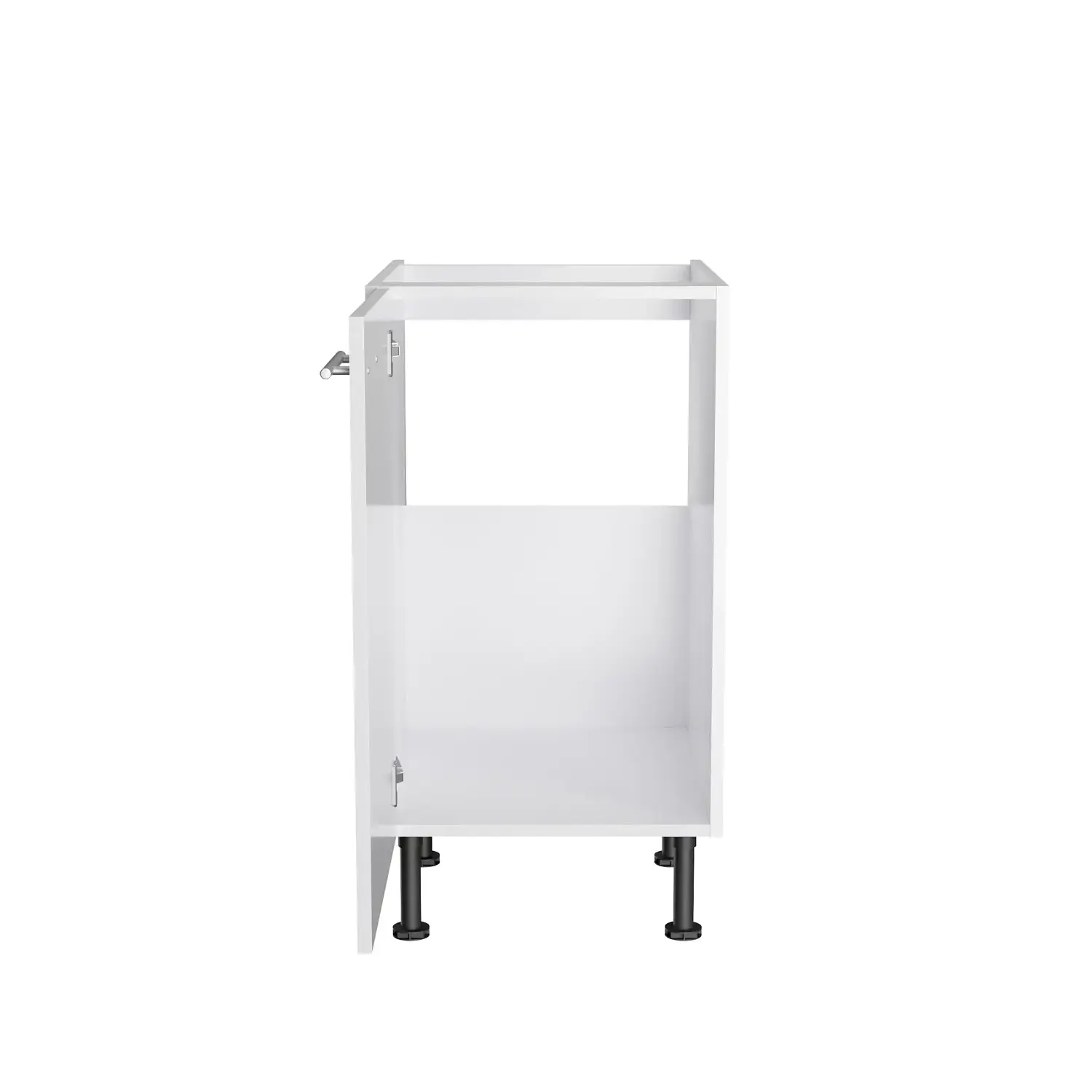 Spülenschrank OPTIFIT Rurik 45 cm Weiß Glanz